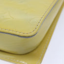 LOUIS VUITTON Monogram Vernis Motto Accessory Pouch Gris M91030 LV Auth 90943-15