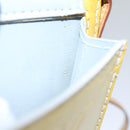 LOUIS VUITTON Monogram Vernis Motto Accessory Pouch Gris M91030 LV Auth 90943-12