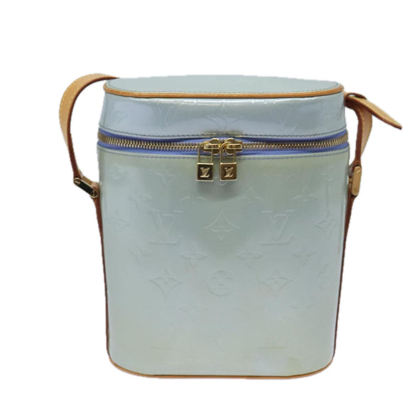 LOUIS VUITTON Monogram Vernis Sullivan Vertical Bag Lavande M91258 LV Auth 90945