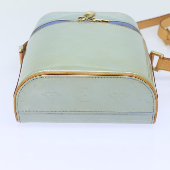 LOUIS VUITTON Monogram Vernis Sullivan Vertical Bag Lavande M91258 LV Auth 90945