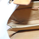 CELINE Macadam Canvas Shoulder Bag PVC Leather Brown Auth 90950-20