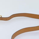 CELINE Macadam Canvas Shoulder Bag PVC Leather Brown Auth 90950-8