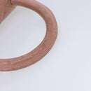 CHANEL Parent Child Bag Hand Bag Lamb Skin Pink Gold CC Auth 90957SAV-32