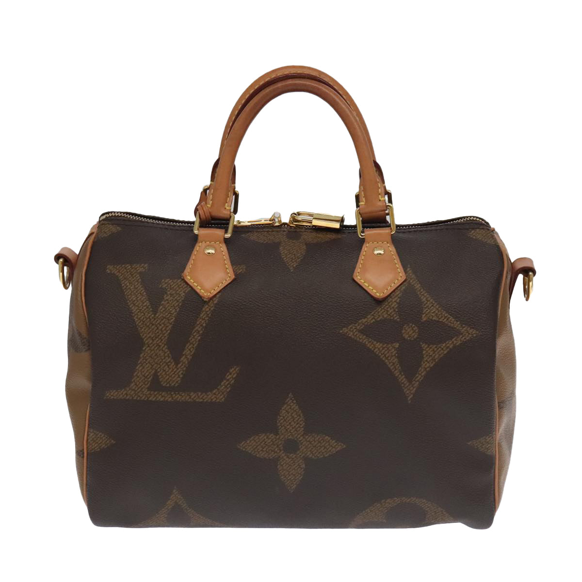 LOUIS VUITTON Monogram Giant Speedy 30 Bandouliere Hand Bag M44602 Auth 90965A - 0