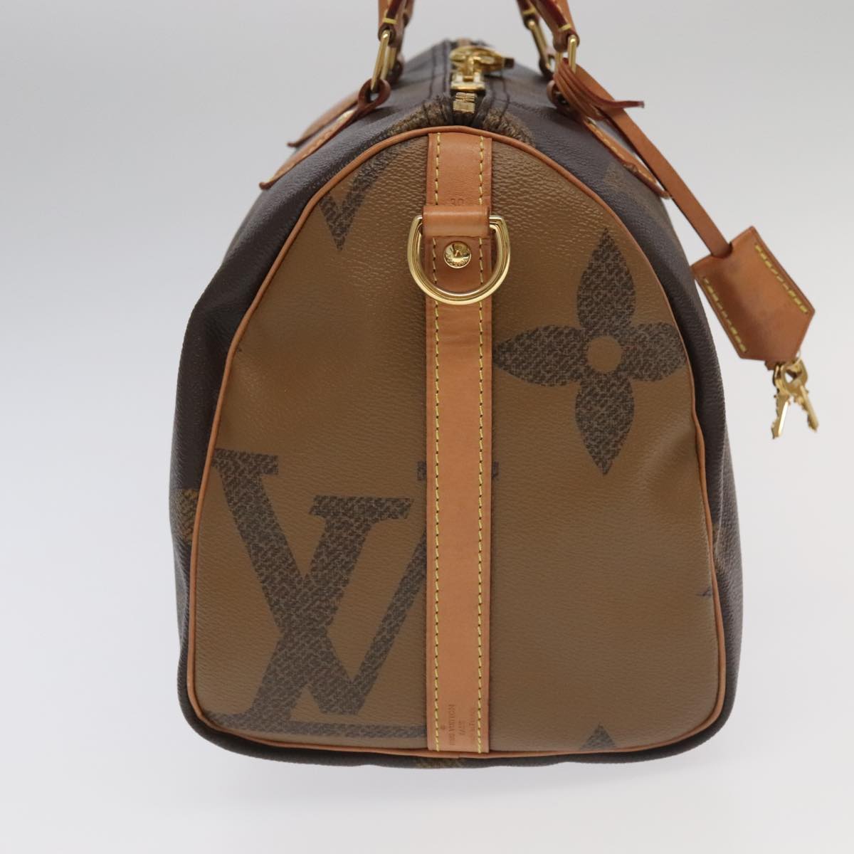 LOUIS VUITTON Monogram Giant Speedy 30 Bandouliere Hand Bag M44602 Auth 90965A