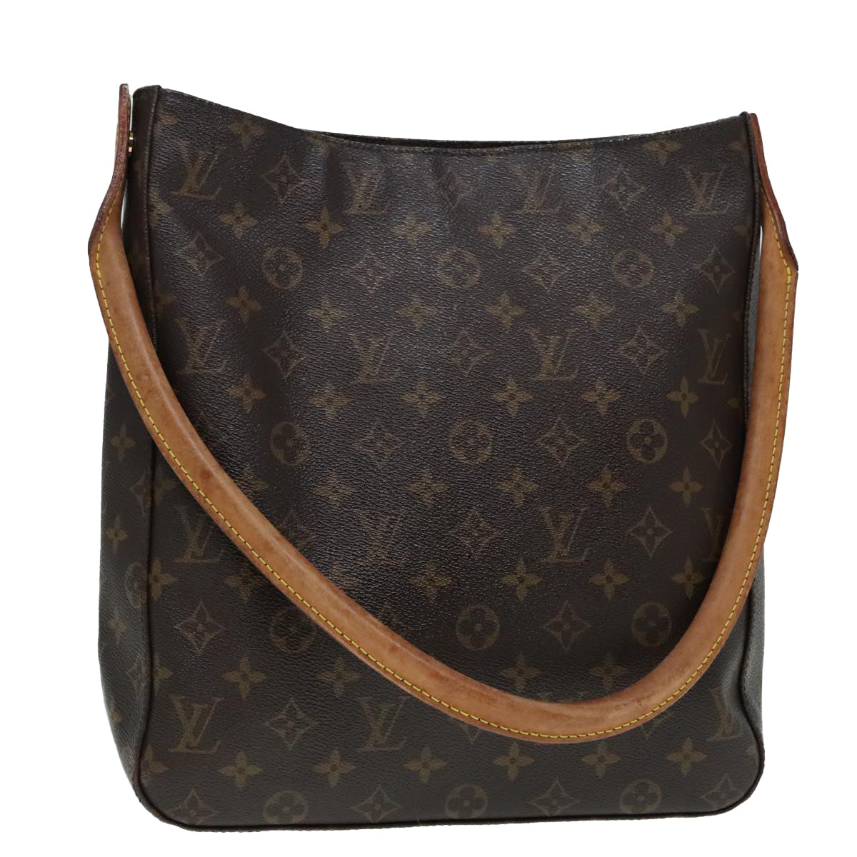 LOUIS VUITTON Monogram Looping GM Shoulder Bag M51145 LV Auth 90975