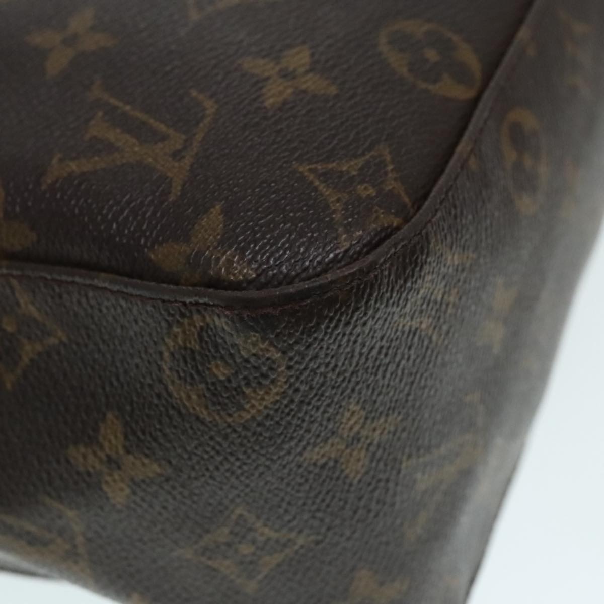 LOUIS VUITTON Monogram Looping GM Shoulder Bag M51145 LV Auth 90975