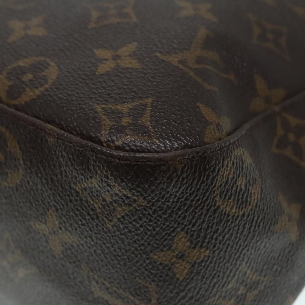 LOUIS VUITTON Monogram Looping GM Shoulder Bag M51145 LV Auth 90975