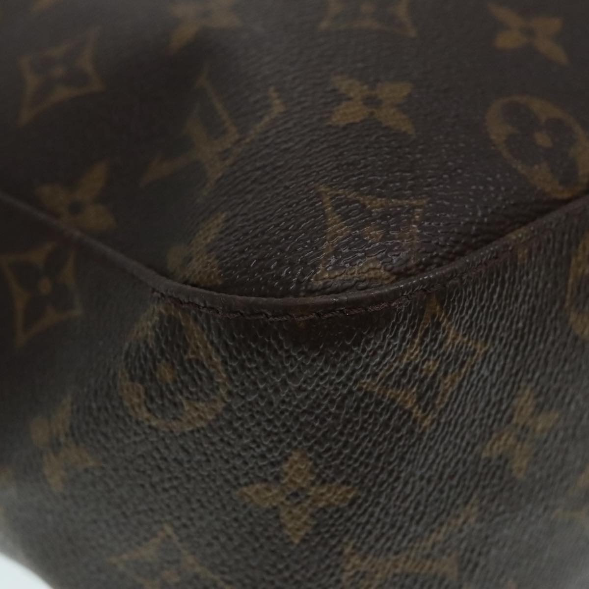 LOUIS VUITTON Monogram Looping GM Shoulder Bag M51145 LV Auth 90975