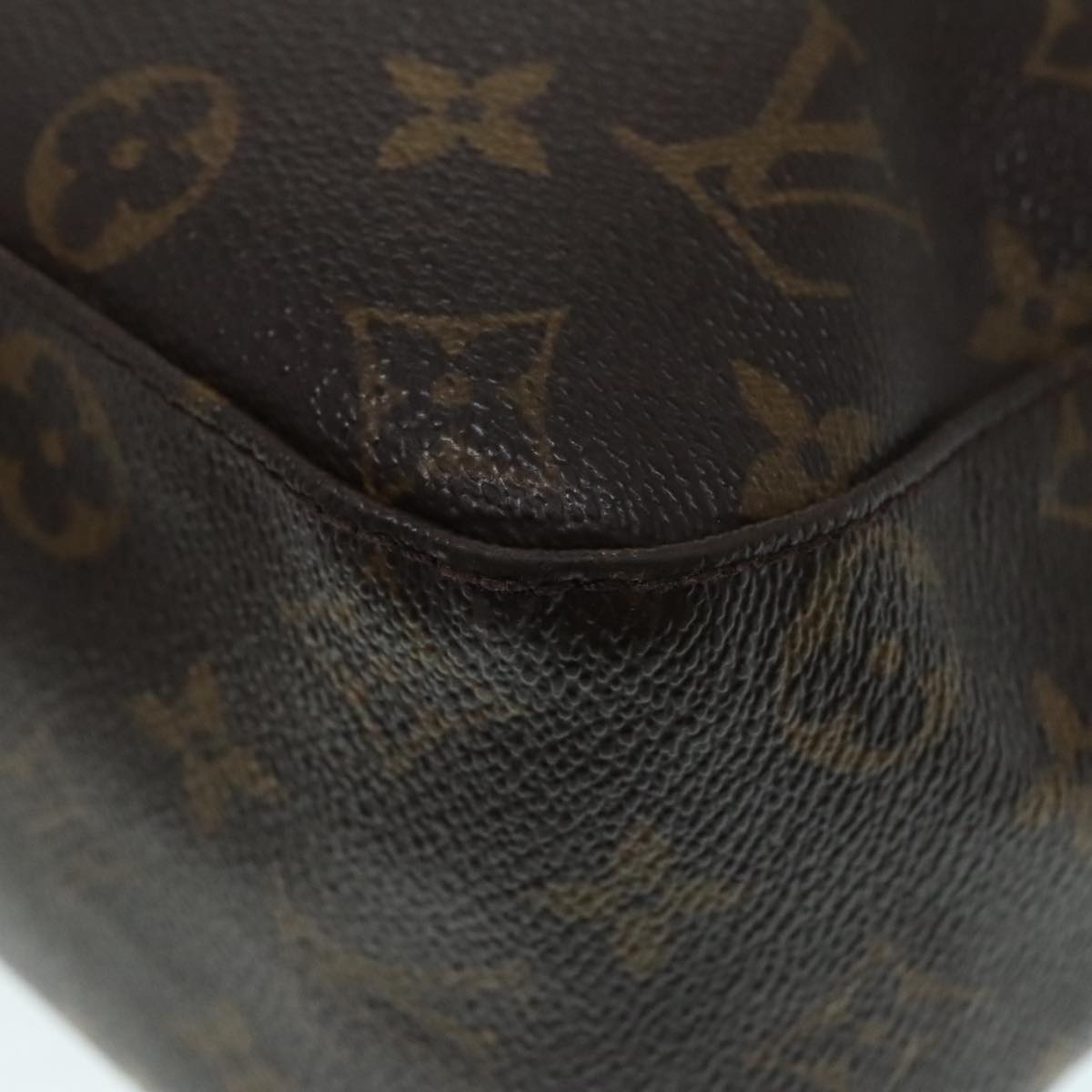 LOUIS VUITTON Monogram Looping GM Shoulder Bag M51145 LV Auth 90975