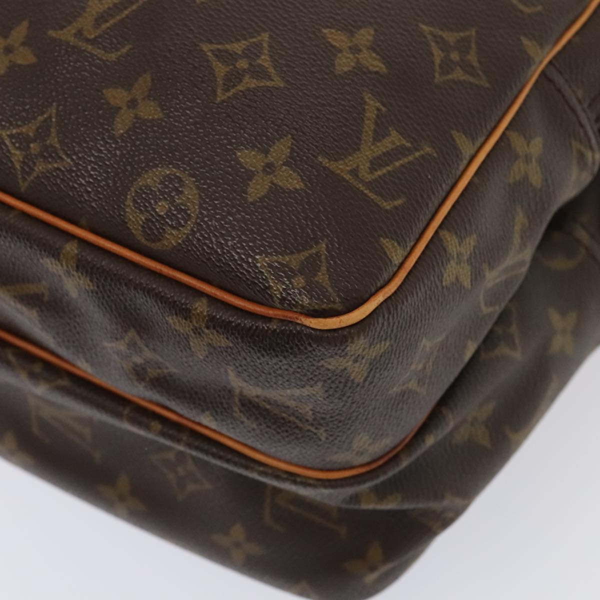 LOUIS VUITTON Monogram Reporter GM Shoulder Bag M45252 LV Auth 90981