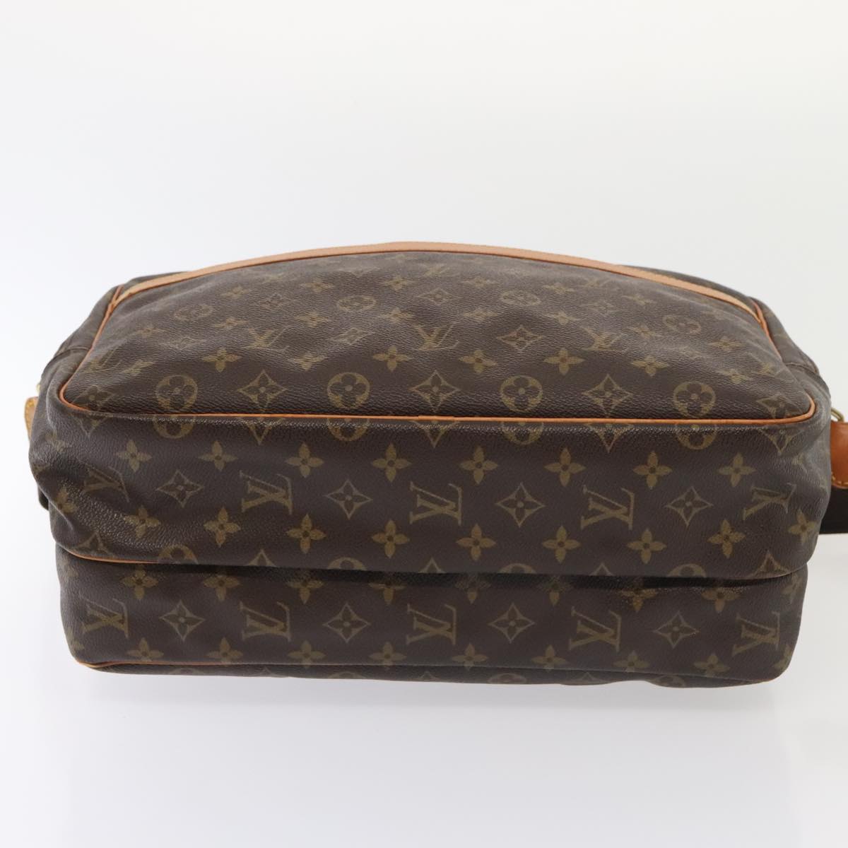 LOUIS VUITTON Monogram Reporter GM Shoulder Bag M45252 LV Auth 90981