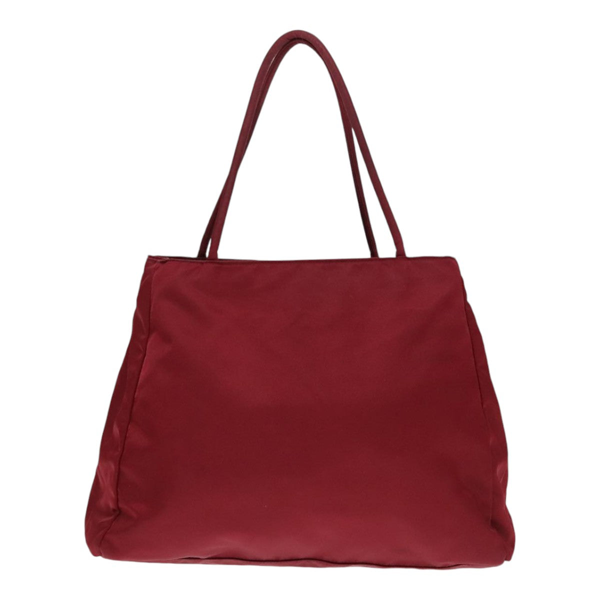 PRADA Tote Bag Nylon Red Auth 91018 - 0