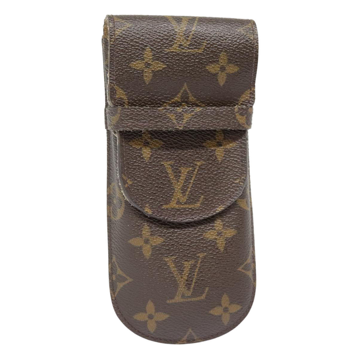 LOUIS VUITTON Monogram Etui Lunette Rabat Glasses Case M62970 LV Auth 91024