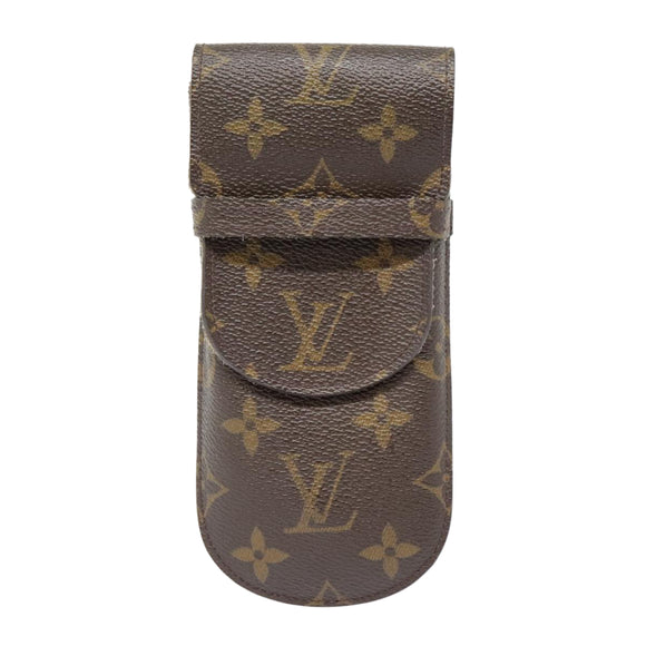 LOUIS VUITTON Monogram Etui Lunette Rabat Glasses Case M62970 LV Auth 91024