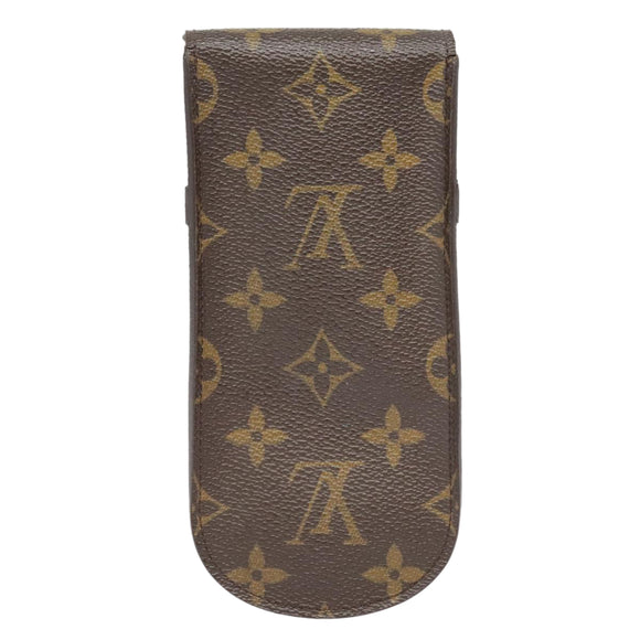 LOUIS VUITTON Monogram Etui Lunette Rabat Glasses Case M62970 LV Auth 91024