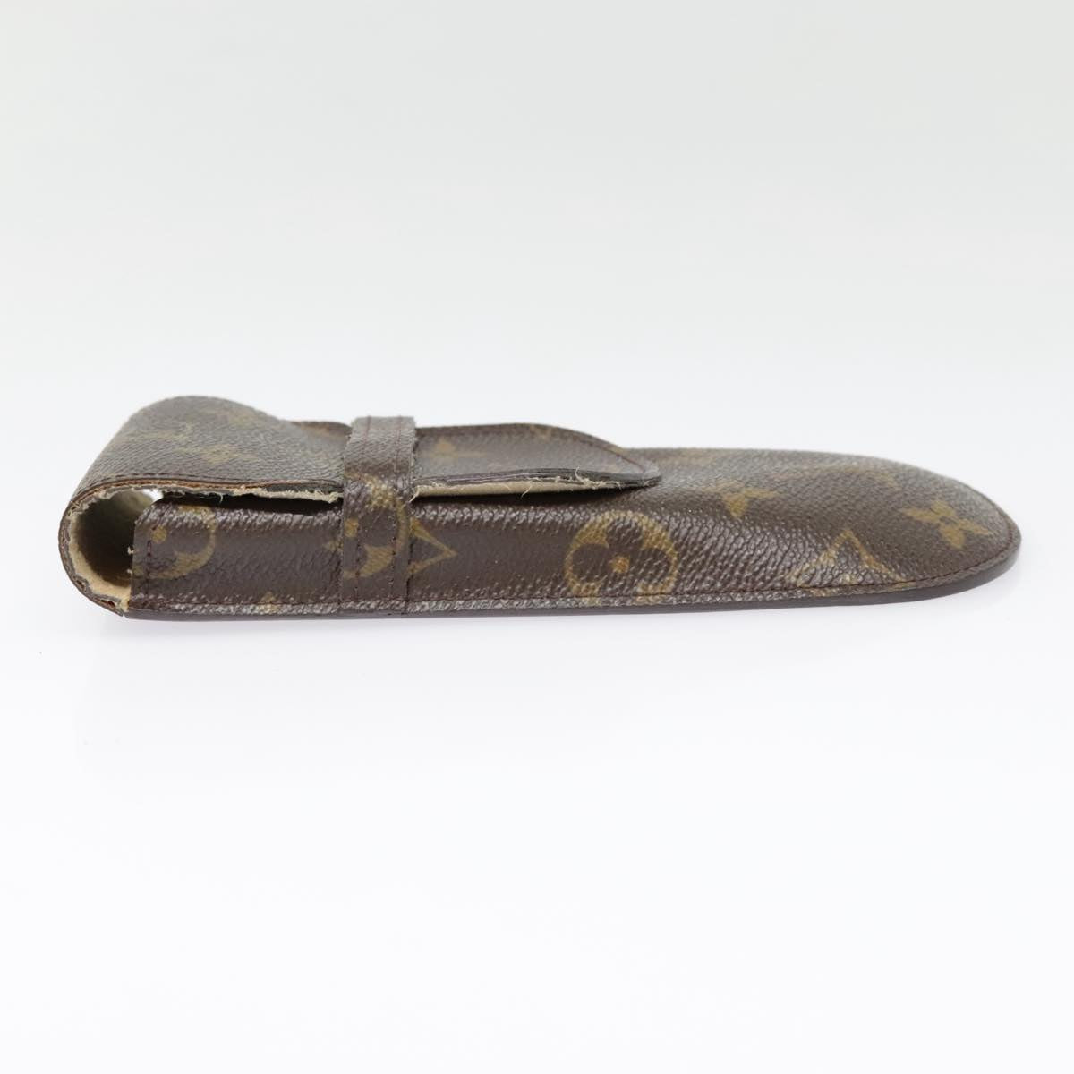 LOUIS VUITTON Monogram Etui Lunette Rabat Glasses Case M62970 LV Auth 91024