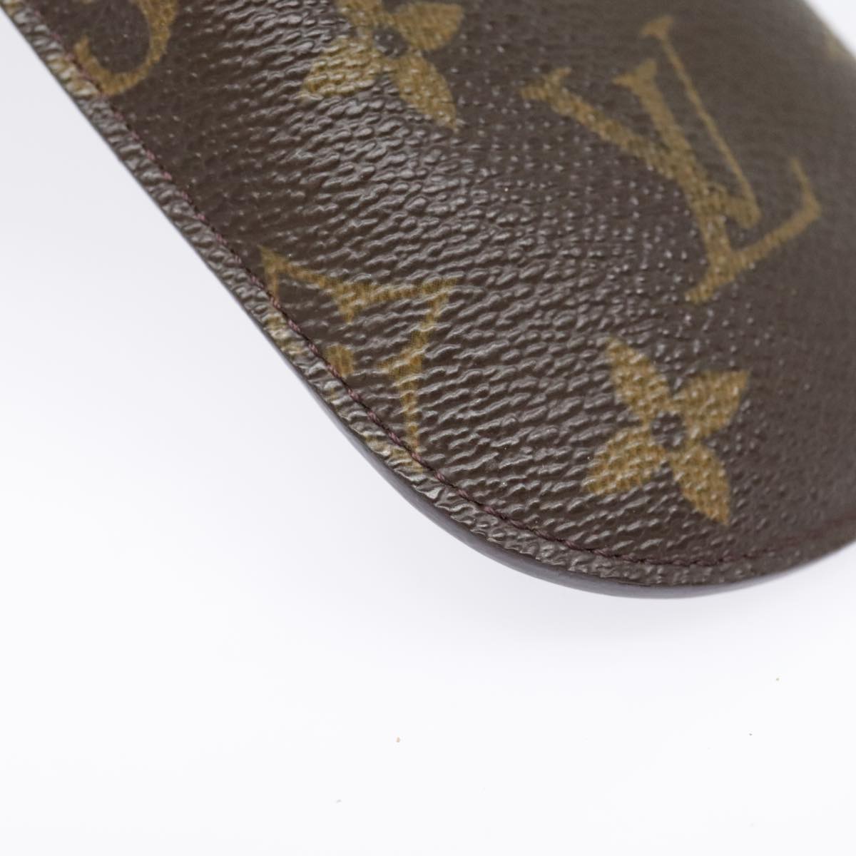 LOUIS VUITTON Monogram Etui Lunette Rabat Glasses Case M62970 LV Auth 91024