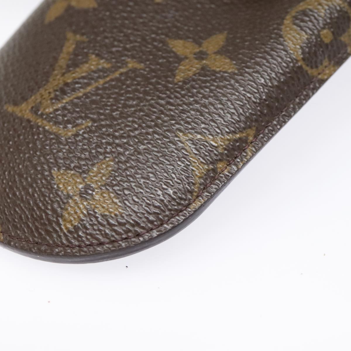 LOUIS VUITTON Monogram Etui Lunette Rabat Glasses Case M62970 LV Auth 91024