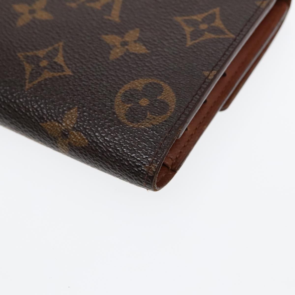 LOUIS VUITTON Monogram Portefeuille International Wallet M61217 LV Auth 91026