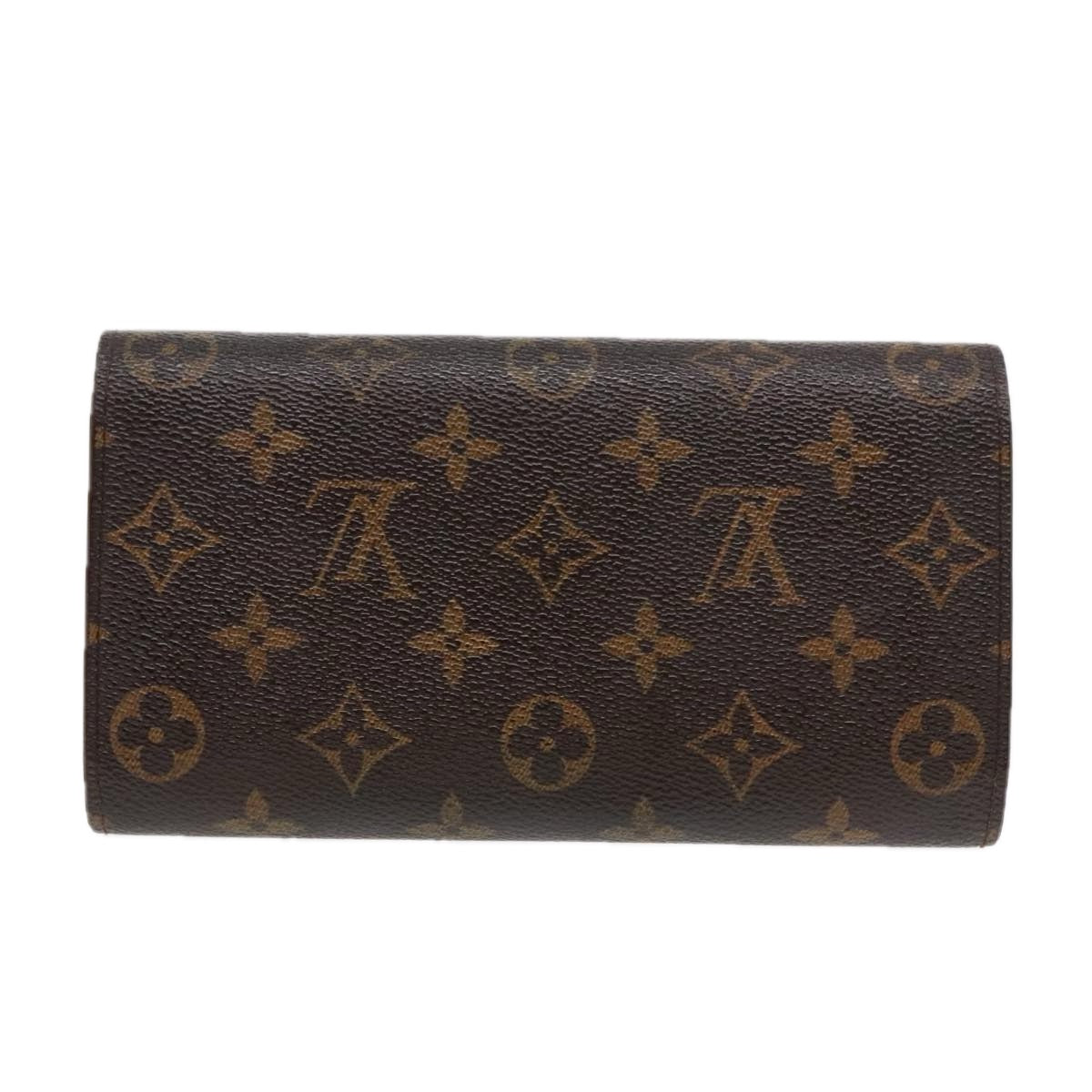 LOUIS VUITTON Monogram Portefeuille International Wallet M61217 LV Auth 91026 - 0