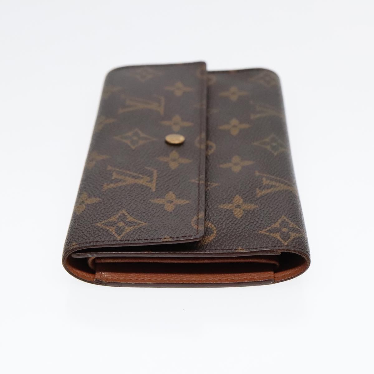 LOUIS VUITTON Monogram Portefeuille International Wallet M61217 LV Auth 91026