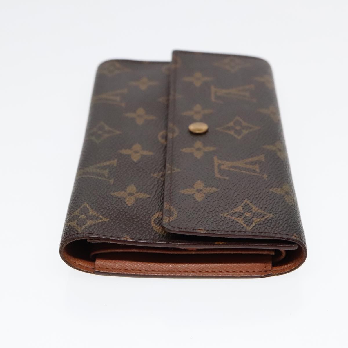 LOUIS VUITTON Monogram Portefeuille International Wallet M61217 LV Auth 91026