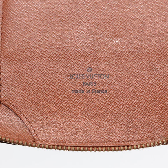 LOUIS VUITTON Epi Organizer Atoll Travel Case Zipangu Gold LV Auth 91027