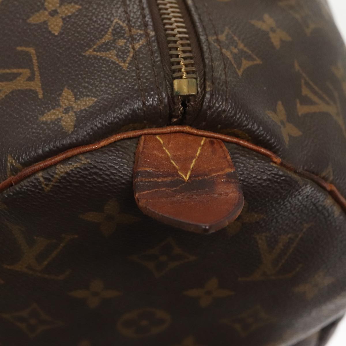 LOUIS VUITTON Monogram Keepall 45 Boston Bag M41428 LV Auth 91034