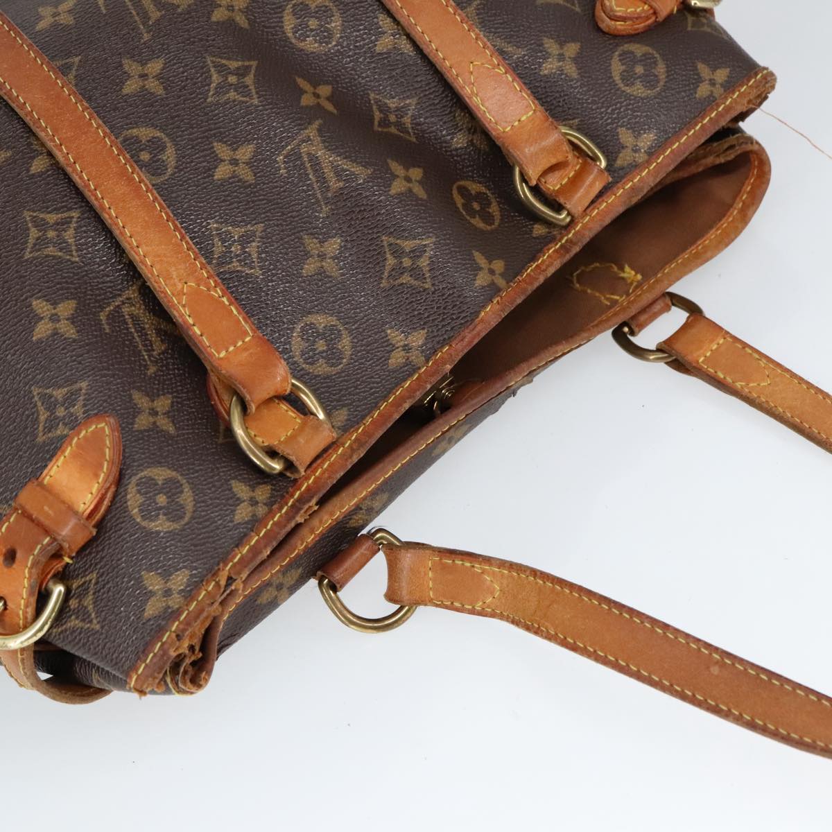 LOUIS VUITTON Monogram Batignolles Horizontal Tote Bag M51154 LV Auth 91036