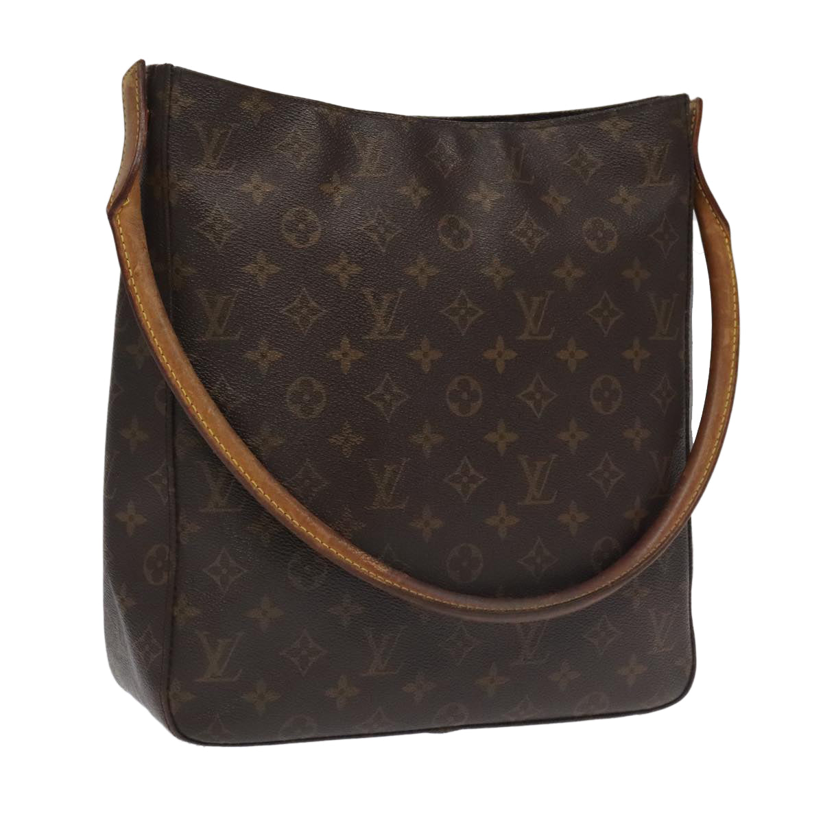 LOUIS VUITTON Monogram Looping GM Shoulder Bag M51145 LV Auth 91038