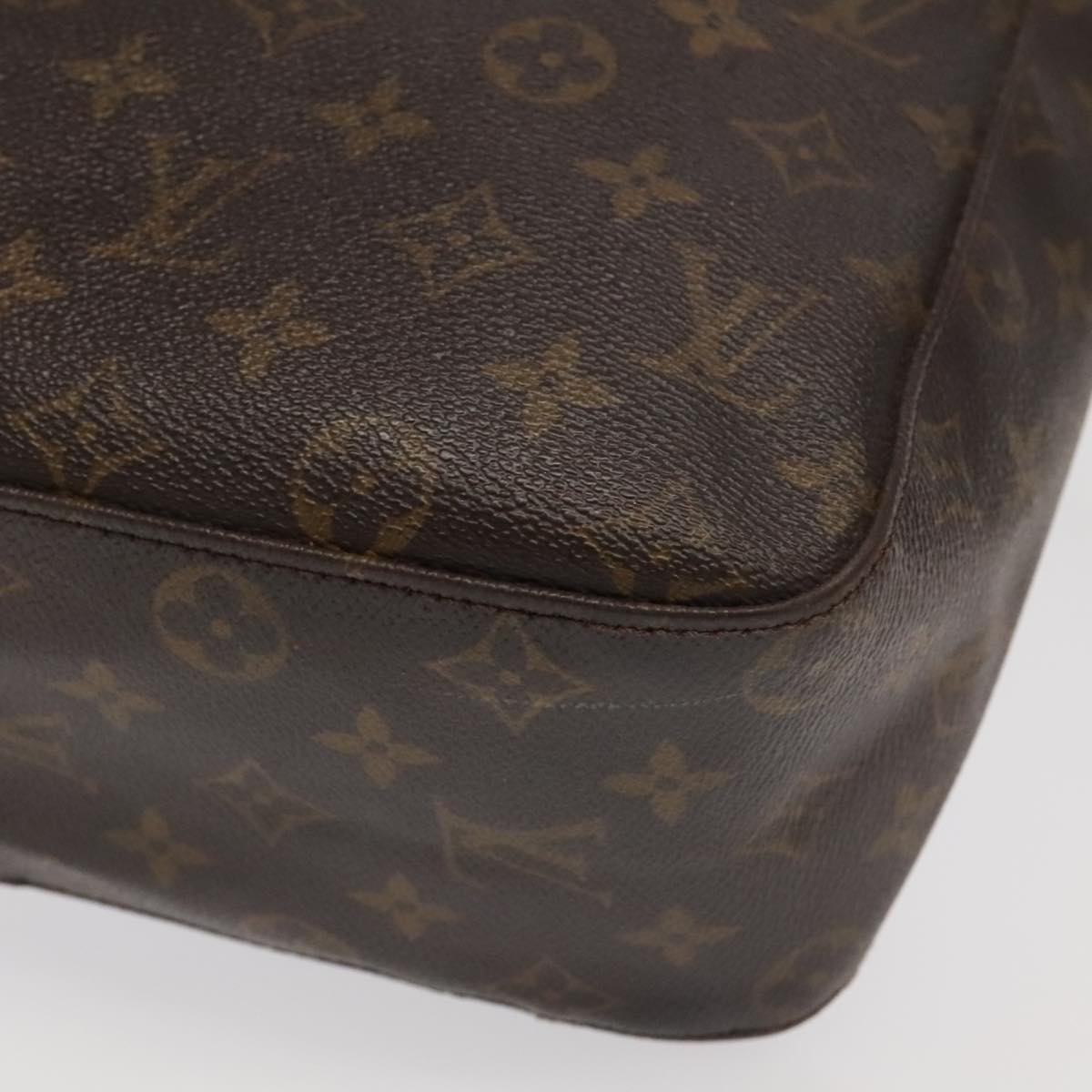 LOUIS VUITTON Monogram Looping GM Shoulder Bag M51145 LV Auth 91038