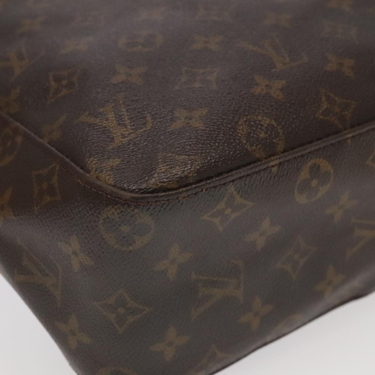 LOUIS VUITTON Monogram Looping GM Shoulder Bag M51145 LV Auth 91038