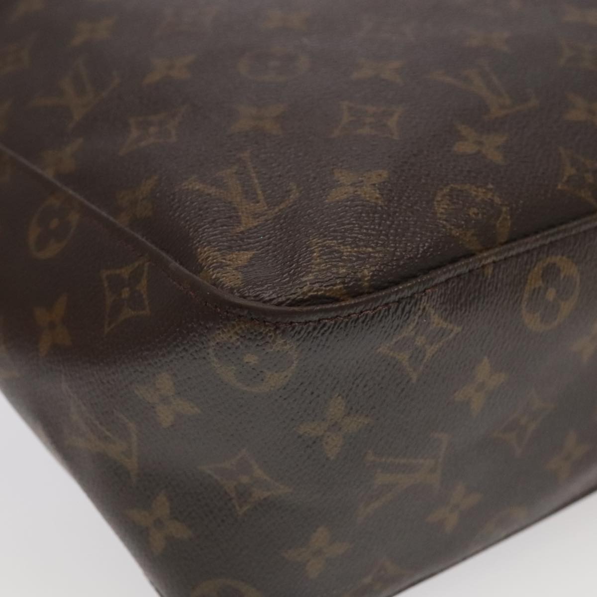 LOUIS VUITTON Monogram Looping GM Shoulder Bag M51145 LV Auth 91038