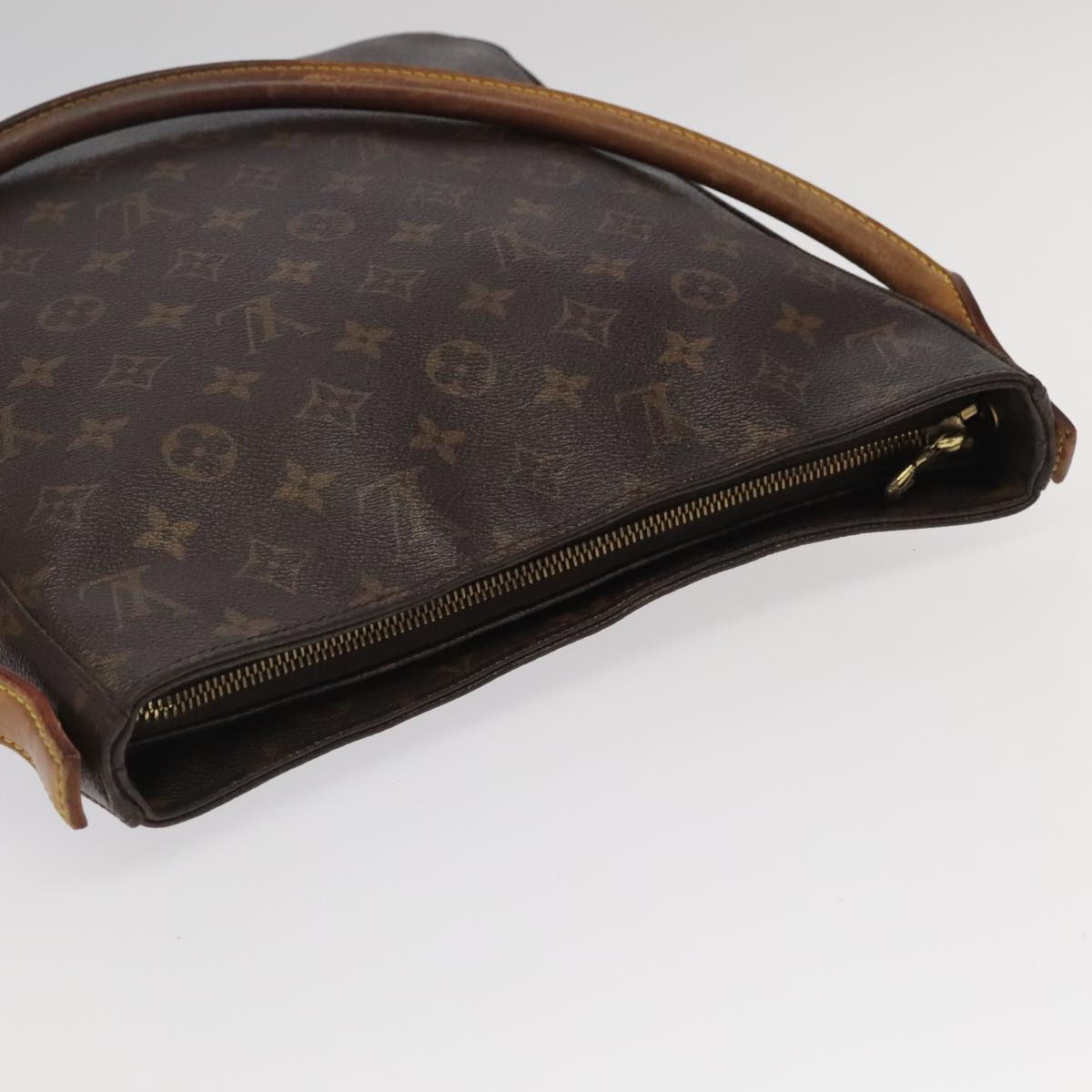 LOUIS VUITTON Monogram Looping GM Shoulder Bag M51145 LV Auth 91038