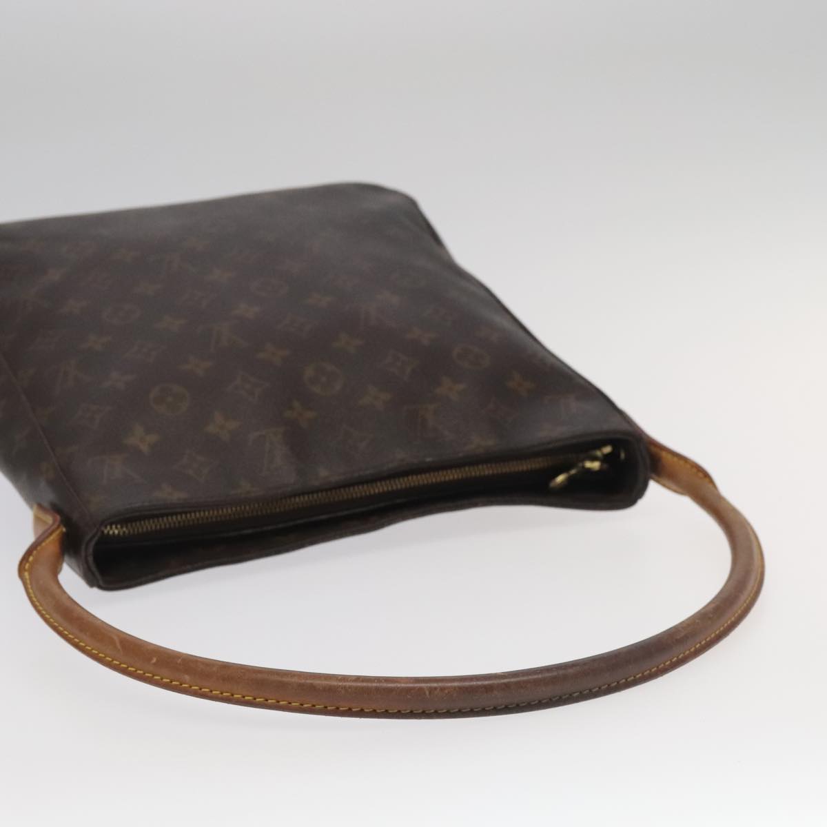 LOUIS VUITTON Monogram Looping GM Shoulder Bag M51145 LV Auth 91038