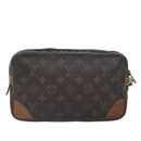 LOUIS VUITTON Monogram Marly Dragonne GM Clutch Bag M51825 LV Auth 91109-2