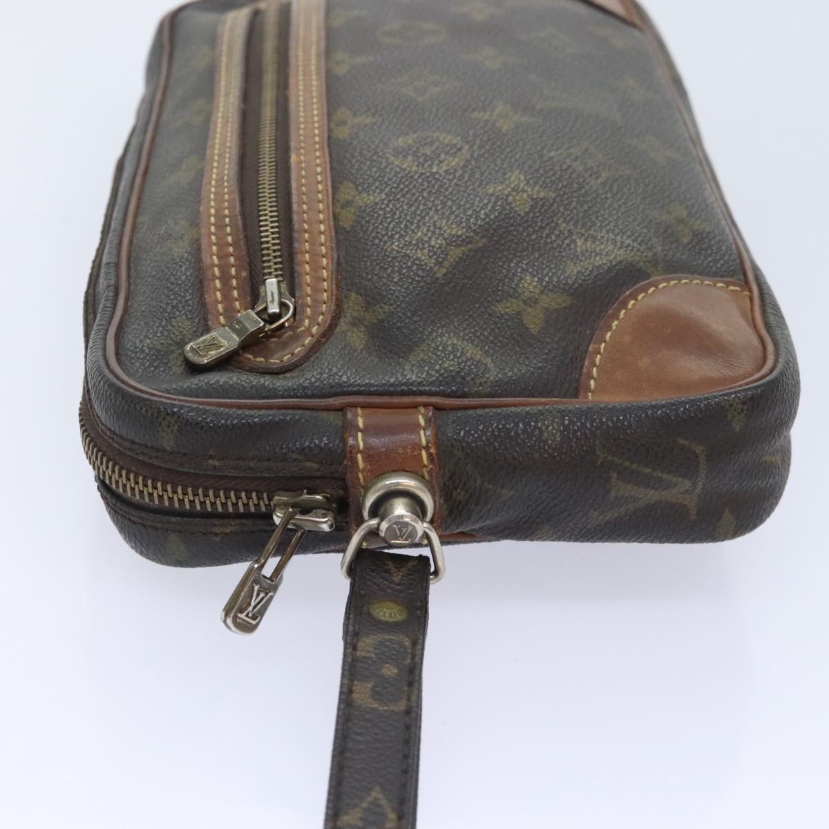 LOUIS VUITTON Monogram Marly Dragonne GM Clutch Bag M51825 LV Auth 91109