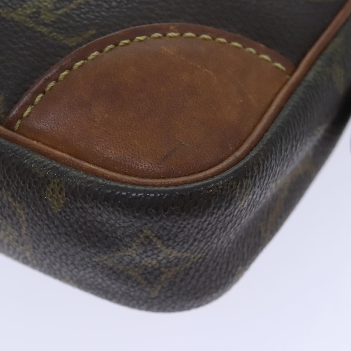 LOUIS VUITTON Monogram Marly Dragonne GM Clutch Bag M51825 LV Auth 91109