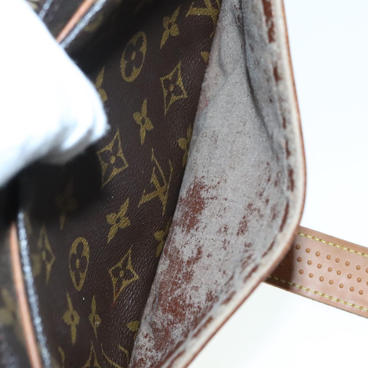 LOUIS VUITTON Monogram Jeune Fille PM Shoulder Bag M51227 LV Auth 91128