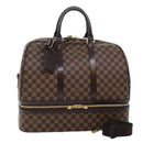 LOUIS VUITTON Damier Ebene Sac Sports Boston Bag SPO LV Auth 91129SV-1