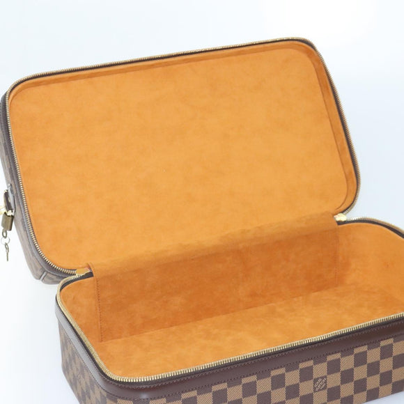 LOUIS VUITTON Damier Ebene Sac Sports Boston Bag SPO LV Auth 91129SV