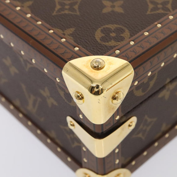 LOUIS VUITTON Monogram Petite Vallees Hand Bag 2way M20468 LV Auth 91131SAM