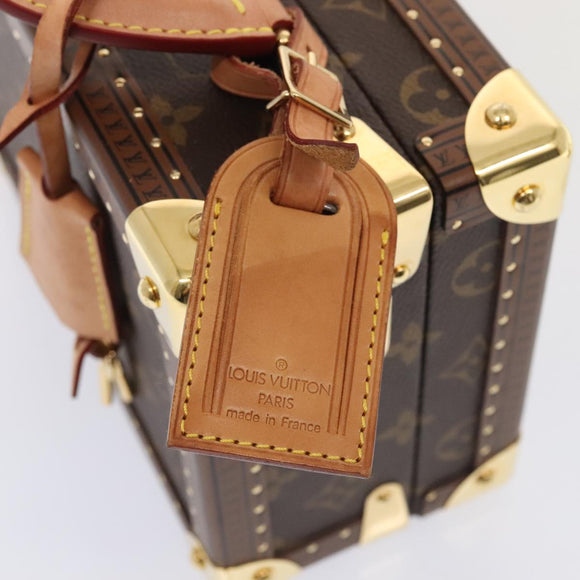 LOUIS VUITTON Monogram Petite Vallees Hand Bag 2way M20468 LV Auth 91131AM