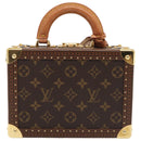 LOUIS VUITTON Monogram Petite Vallees Hand Bag 2way M20468 LV Auth 91131SAM-2