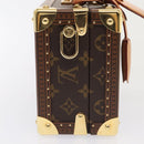 LOUIS VUITTON Monogram Petite Vallees Hand Bag 2way M20468 LV Auth 91131SAM-4