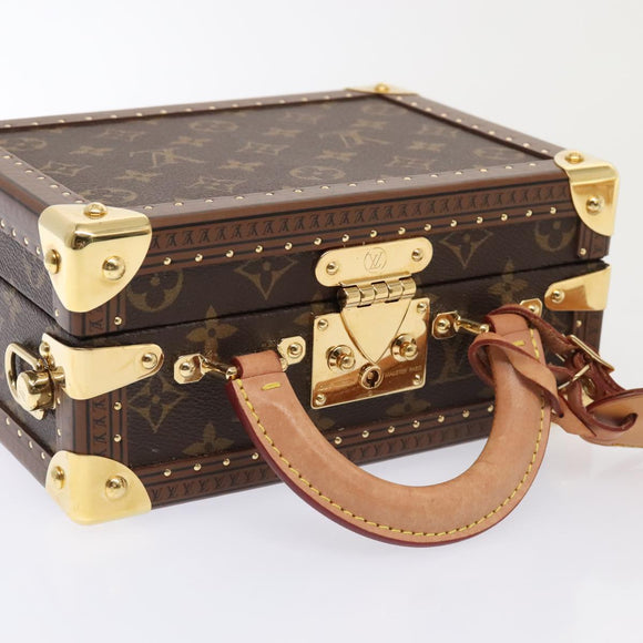 LOUIS VUITTON Monogram Petite Vallees Hand Bag 2way M20468 LV Auth 91131SAM