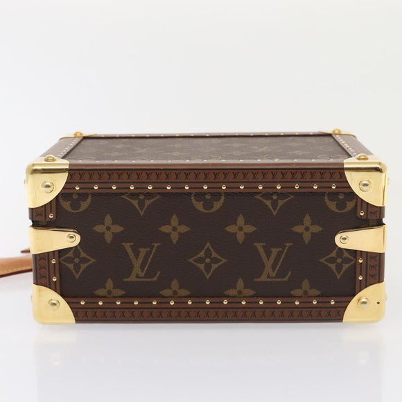 LOUIS VUITTON Monogram Petite Vallees Hand Bag 2way M20468 LV Auth 91131SAM