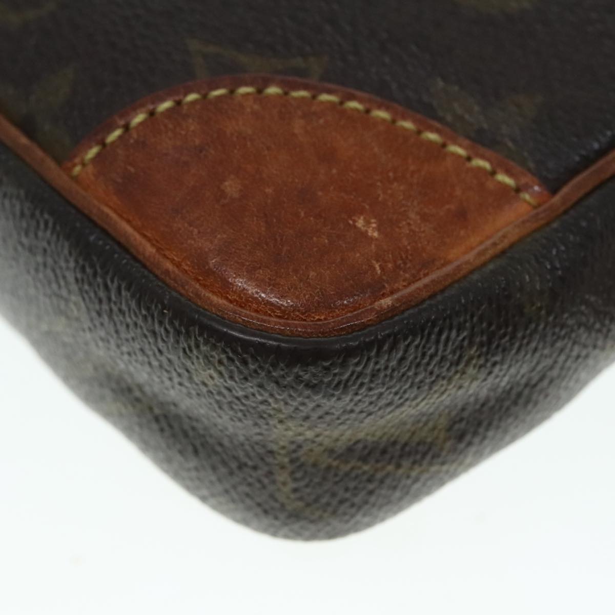 LOUIS VUITTON Monogram Marly Dragonne PM Clutch Bag M51827 LV Auth 91139