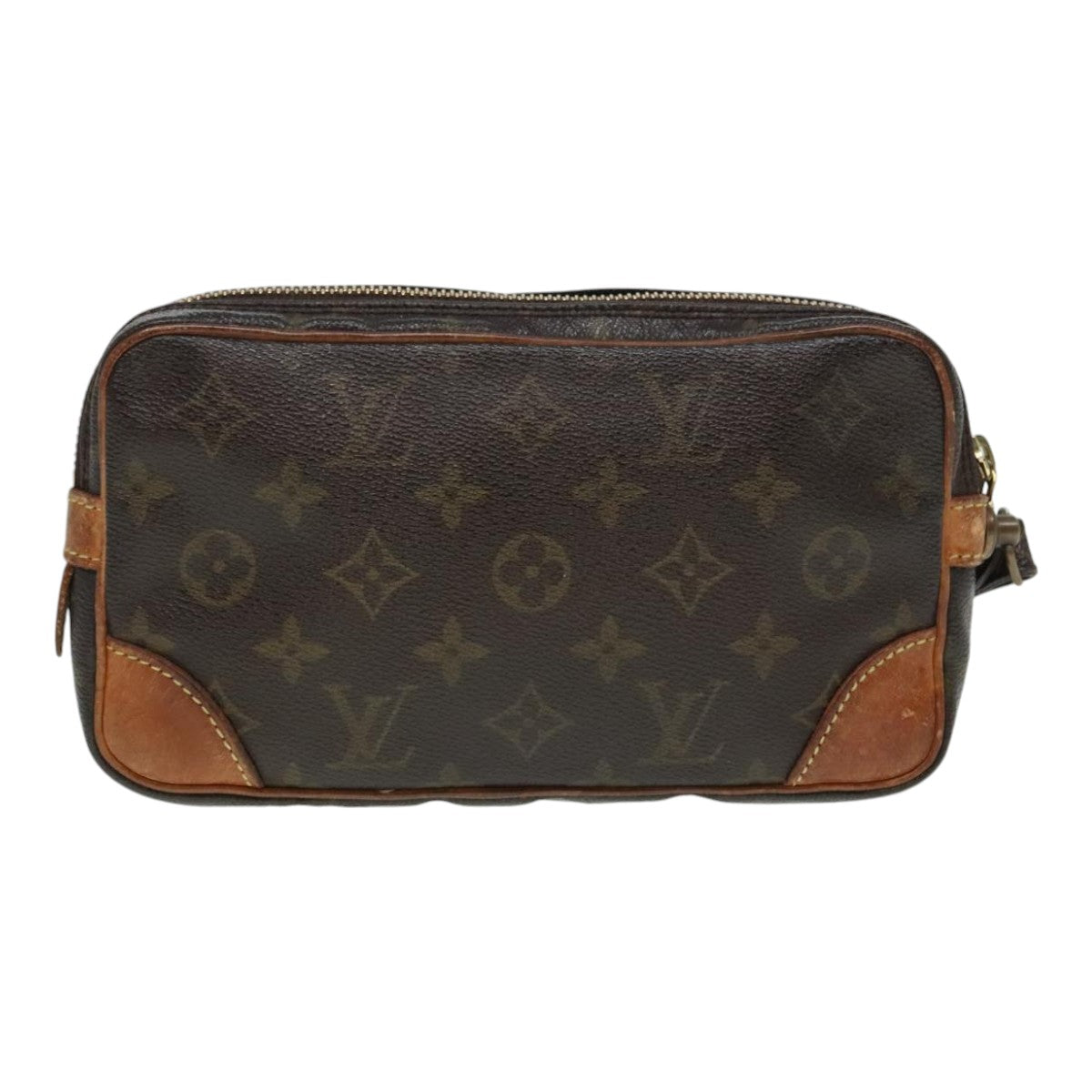 LOUIS VUITTON Monogram Marly Dragonne PM Clutch Bag M51827 LV Auth 91139 - 0